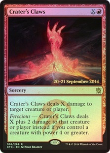 (Promo-Prerelease)Crater's Claws/火口の爪